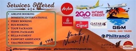 travel agency caloocan|Glorious Travel Agency .